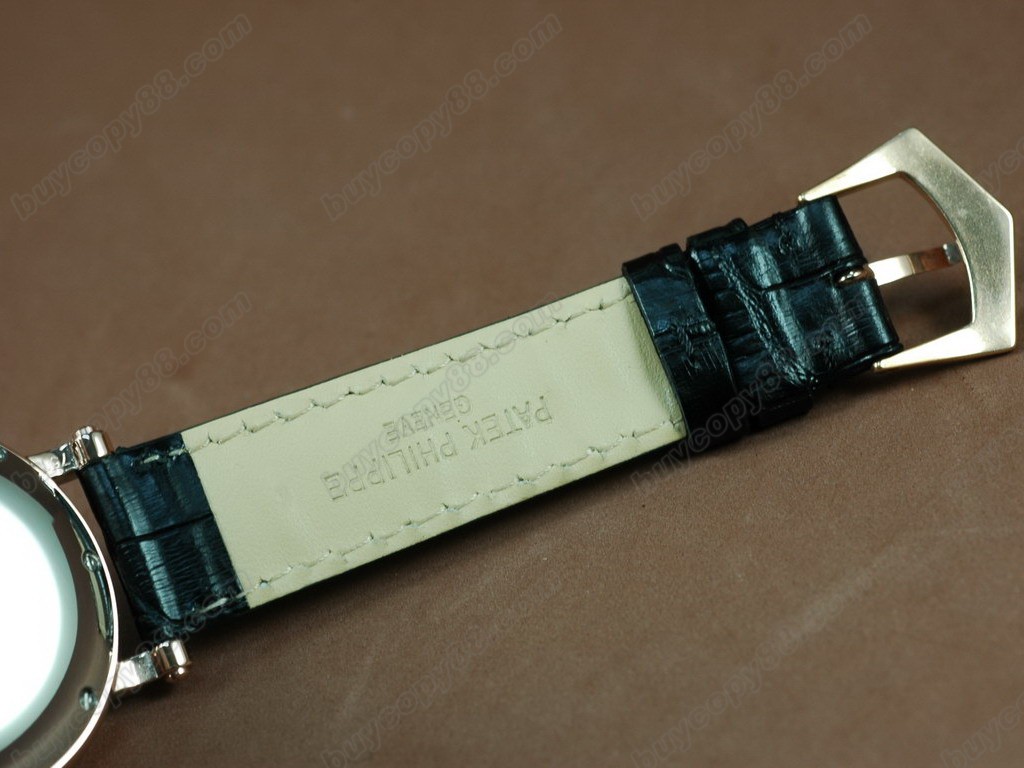 百達翡麗【男性用】Calatrava 5054 Power Reserve RG/LE Black Asian 21j自動機芯搭載4