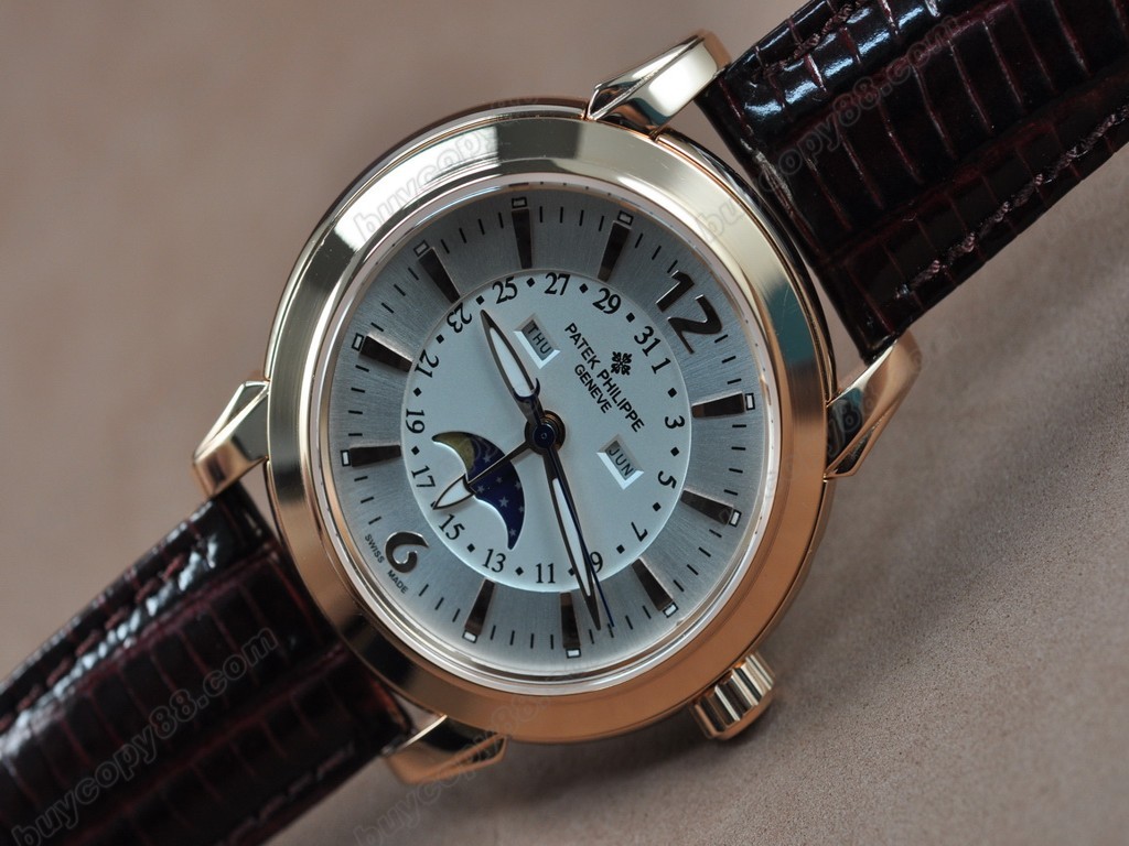 百達翡麗【男性用】 Calastrava Le/RG Swiss 石英機芯搭載  0