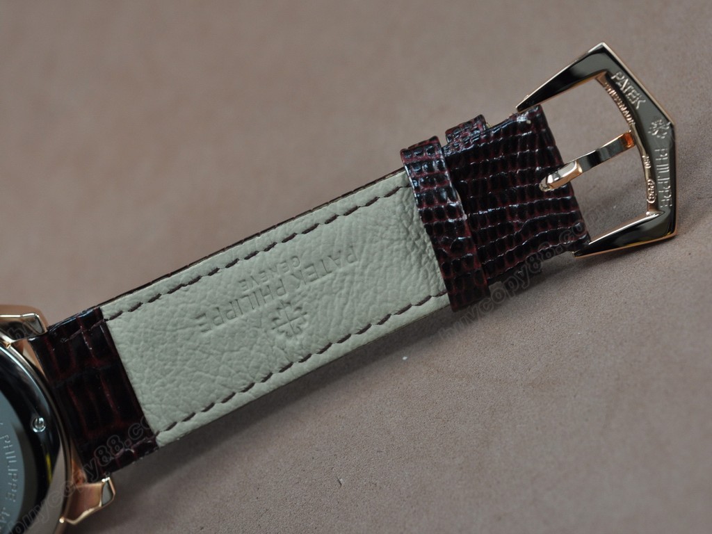 百達翡麗【男性用】 Calastrava Le/RG Swiss 石英機芯搭載  4