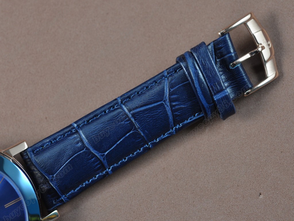 伯爵錶【男性用】Double sided RG/LE Blue/Blue Dial Swiss Swiss石英機芯搭載6