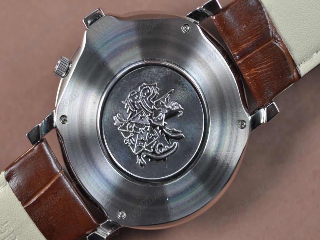 伯爵錶【男性用】Double sided SS/LE Brown/Silver Dial Swiss 石英機芯搭載1