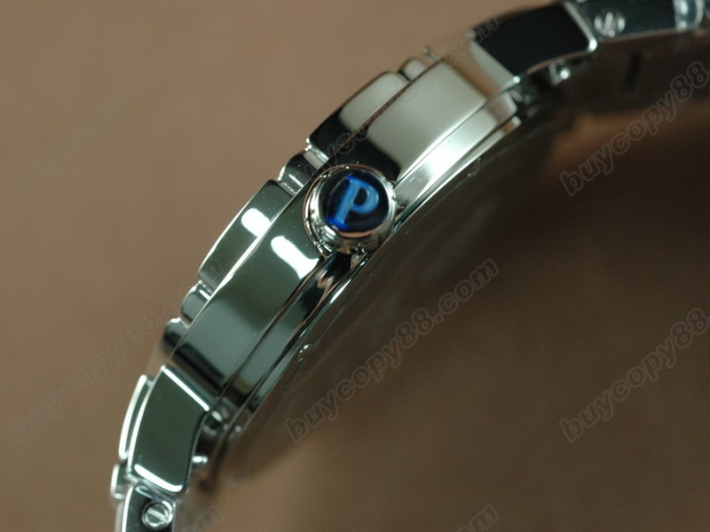 ピアジェ【男性用】 Piaget Watches Polo Mens SS/Diamonds Silver Swiss Eta 2824-2オートマチック搭載 8