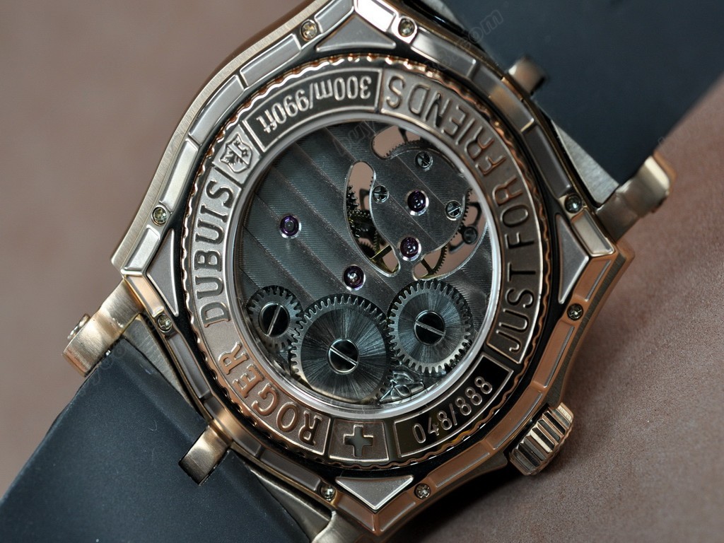 豪爵錶【男性用】 Easy Diver Tourbillon Manual手上鏈搭載5