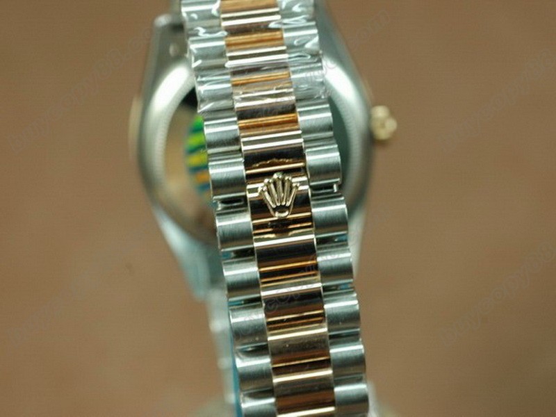 勞力士【男性用】DateDay 36mm TT White Dial A-2836-2 自動機芯搭載5