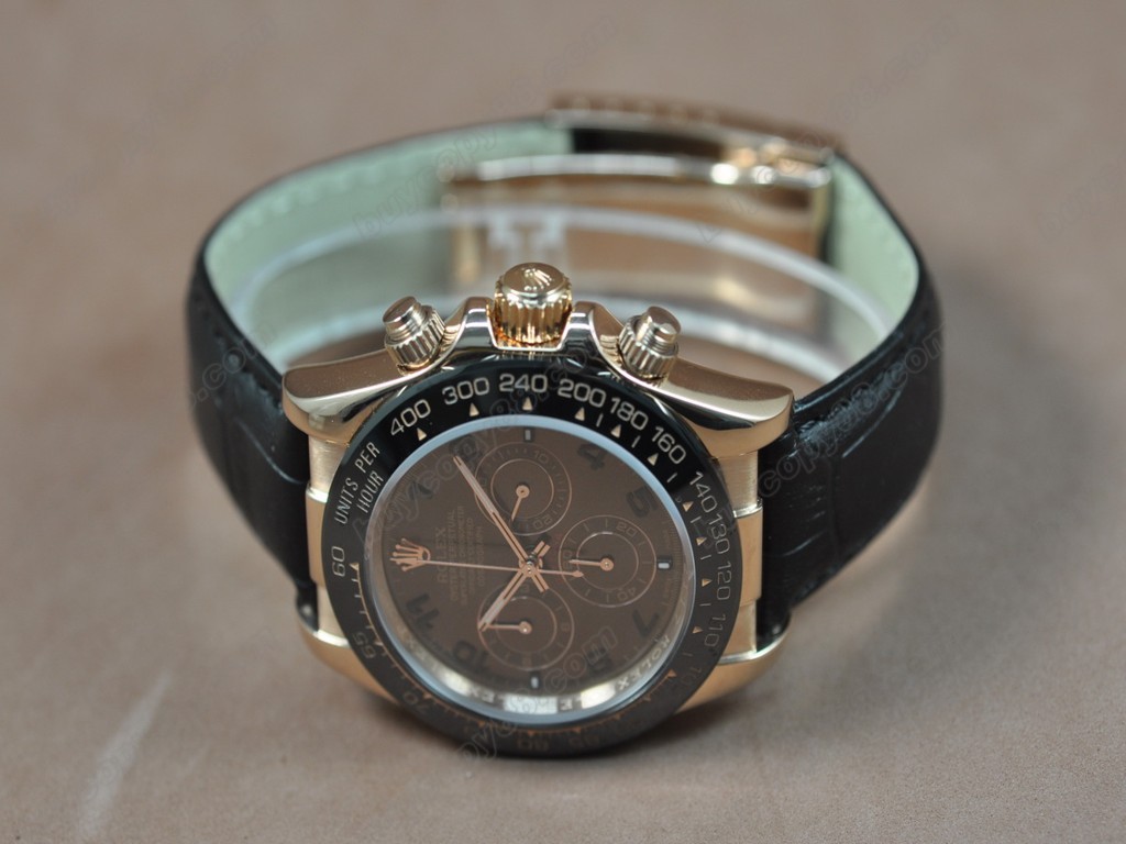 勞力士【男性用】 Daytona RG/LE/Ceramic Brown dial Asia 自動機芯搭載3