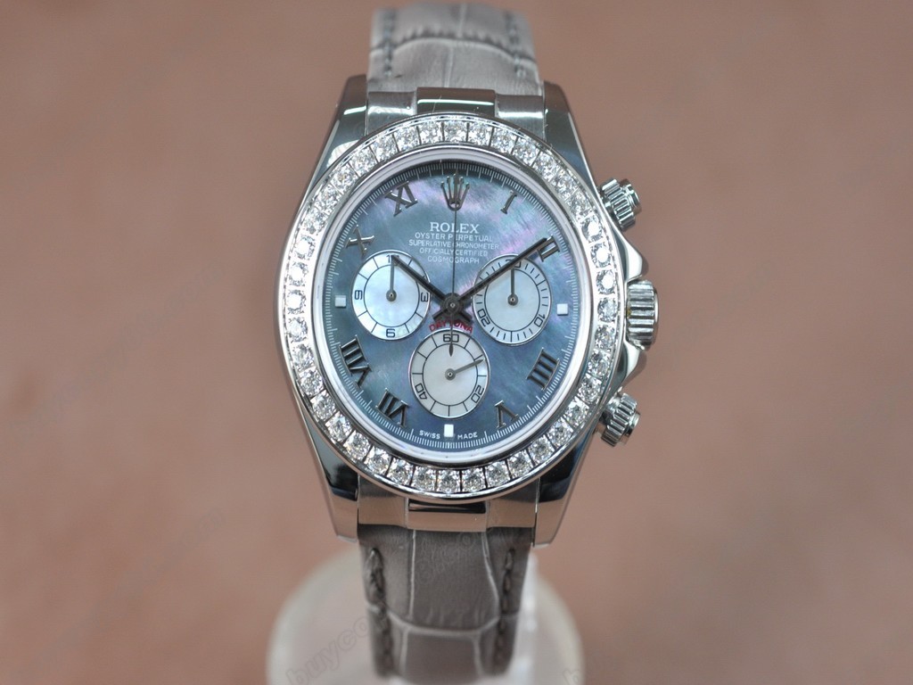 勞力士【男性用】 Daytona SS/LE/Diam Pearl BlueAsia7750自動機芯搭載10