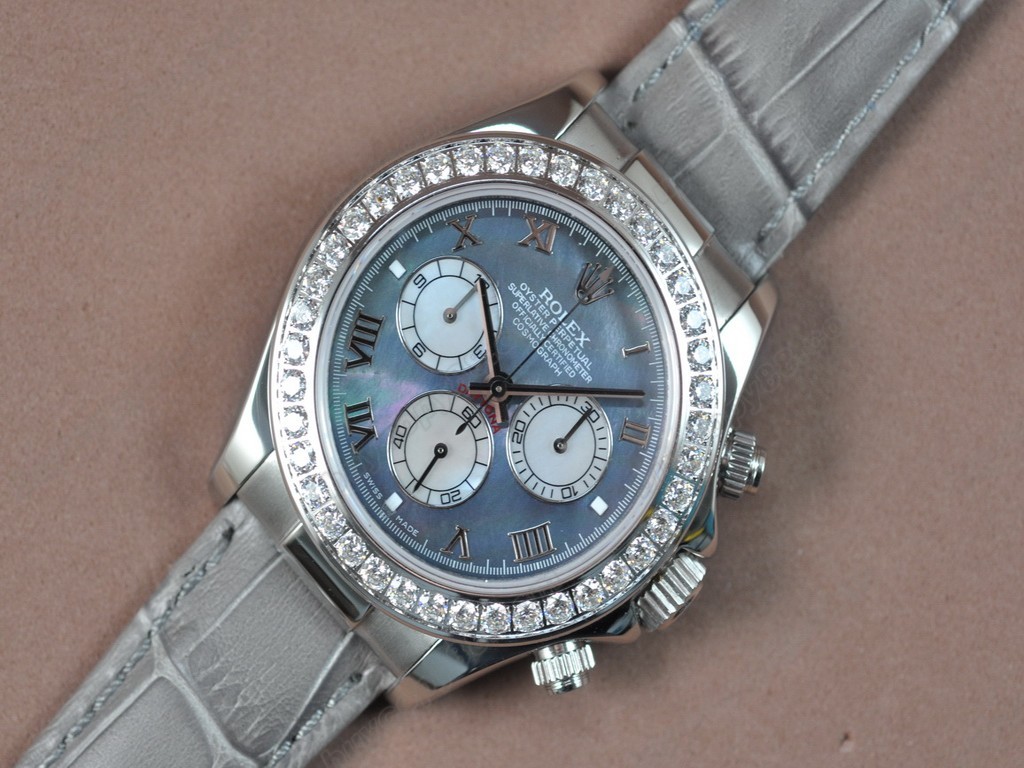 勞力士【男性用】 Daytona SS/LE/Diam Pearl BlueAsia7750自動機芯搭載7