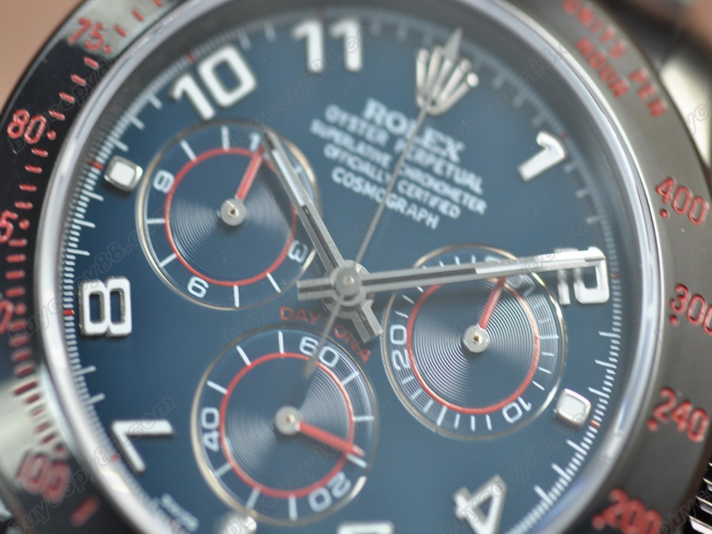 勞力士【男性用】 Daytona Full PVD Black dial Asia7750自動機芯搭載5