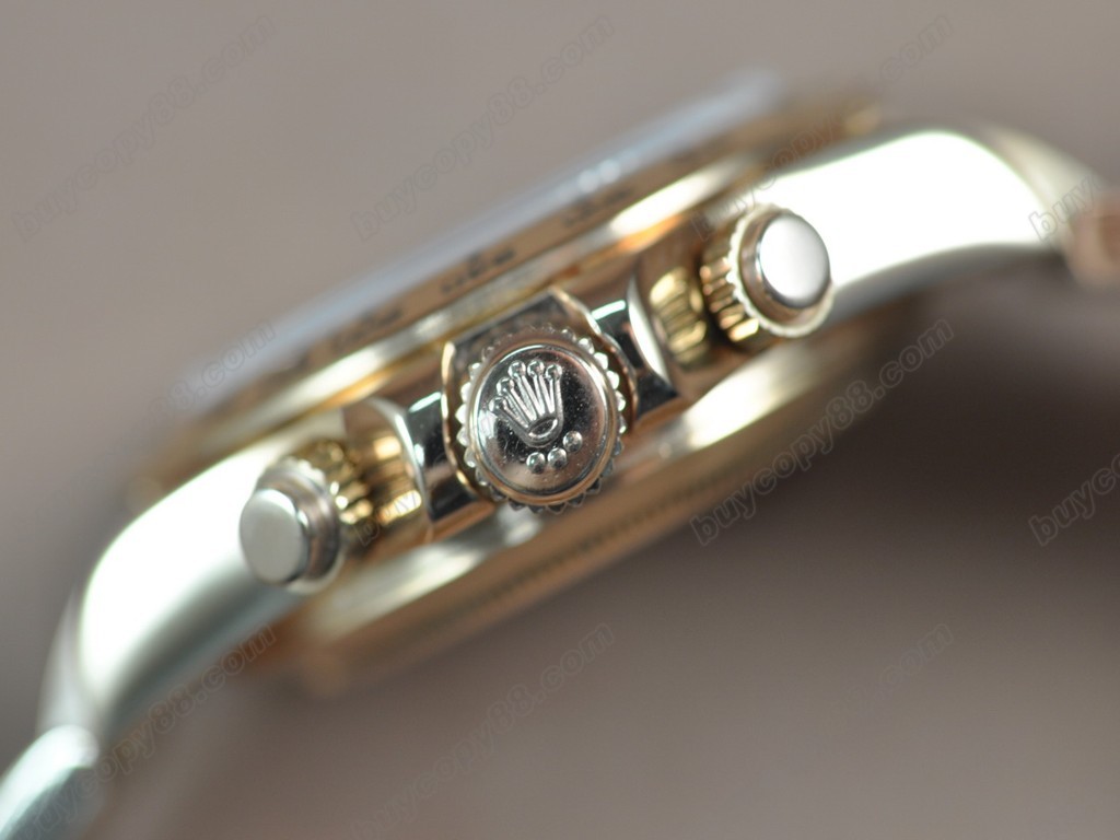 勞力士【男性用】Daytona Full RG White dial Asia7750自動機芯搭載2