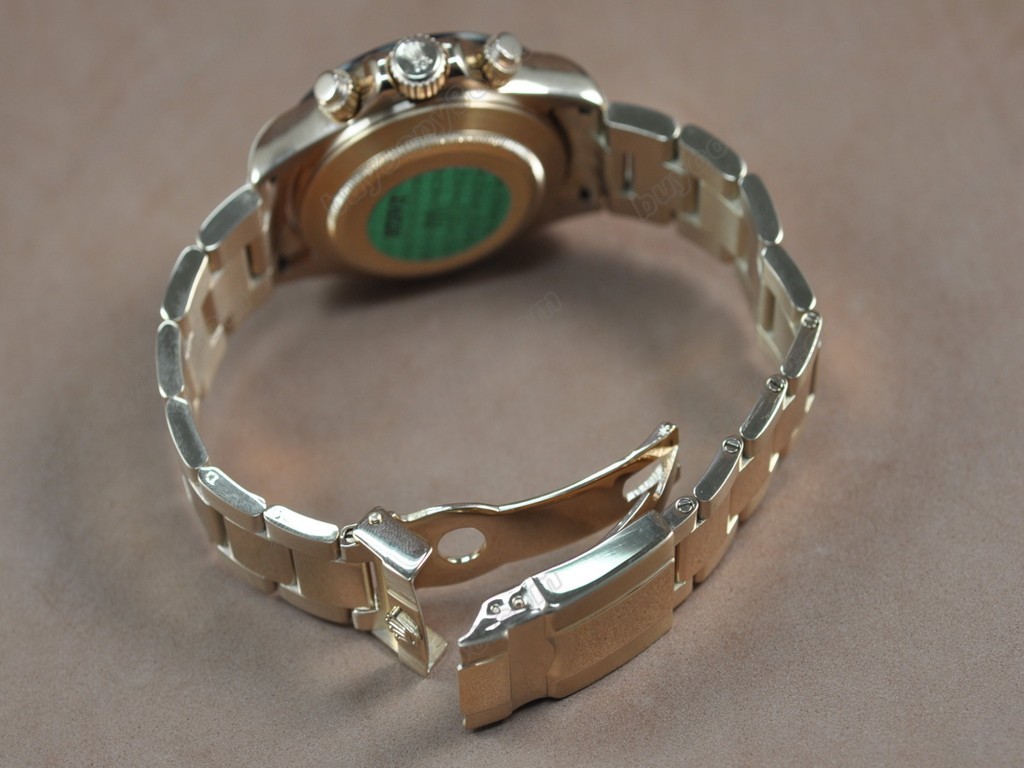 勞力士【男性用】 Daytona Full RG White dial Asia7750自動機芯搭載7