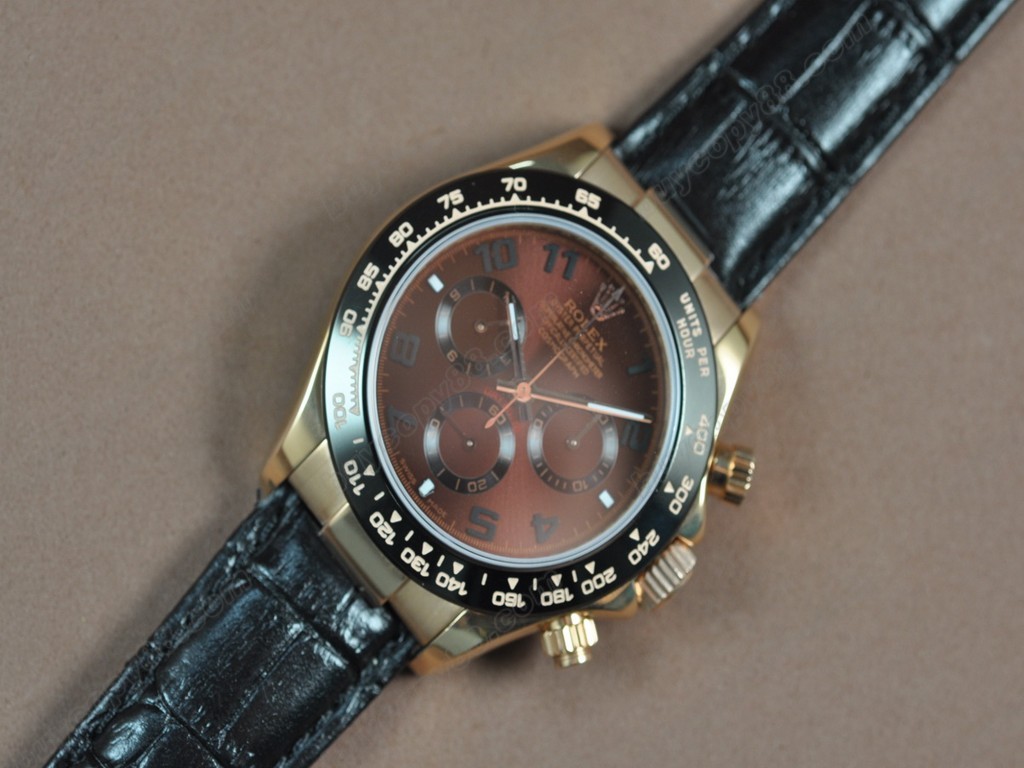 勞力士【男性用】 Daytona RG/PVD/LE White dial Asia7750自動機芯搭載7