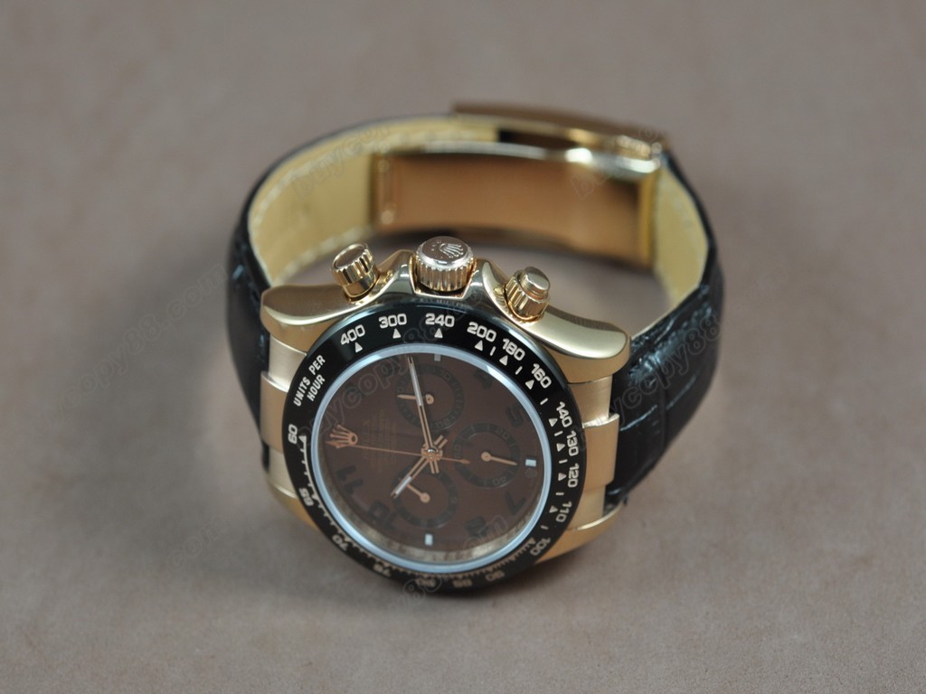 勞力士【男性用】 Daytona RG/PVD/LE White dial Asia7750自動機芯搭載6