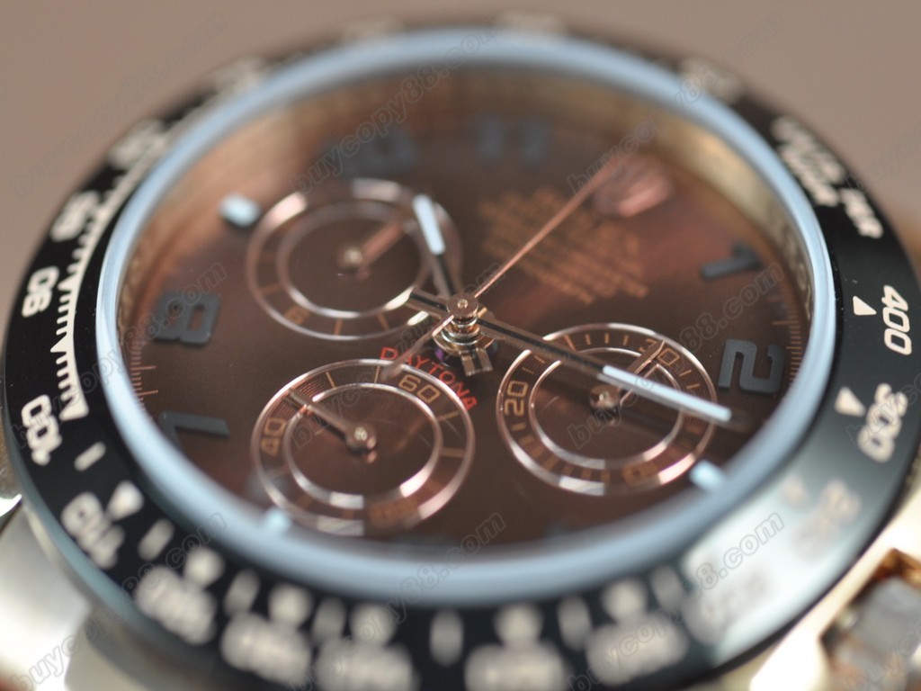 勞力士【男性用】 Daytona RG/PVD/LE White dial Asia7750自動機芯搭載5