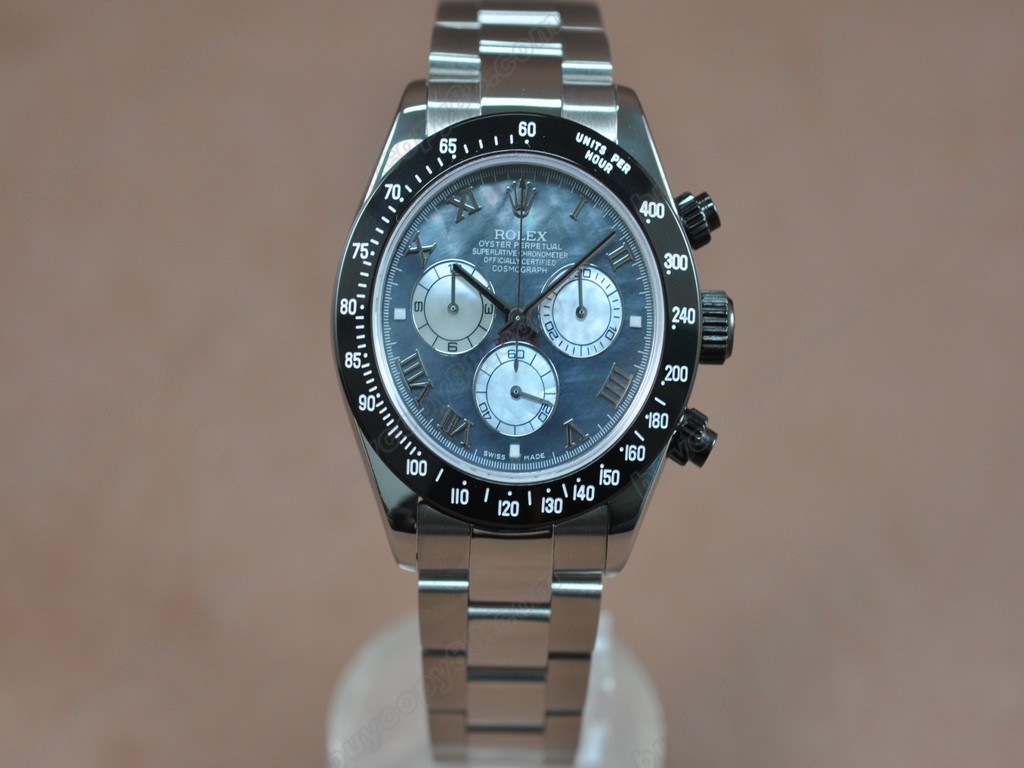 勞力士【男性用】Daytona SS/PVD Pearl blue Asia7750自動機芯搭載6