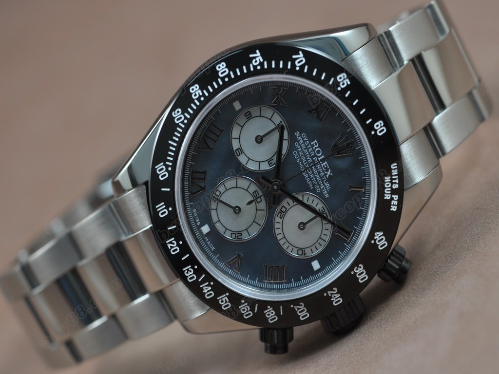 勞力士【男性用】Daytona SS/PVD Pearl blue Asia7750自動機芯搭載4