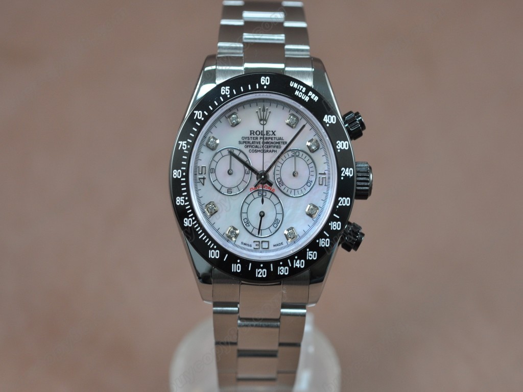 勞力士【男性用】Daytona SS/PVD Pearl blue Asia7750自動機芯搭載6