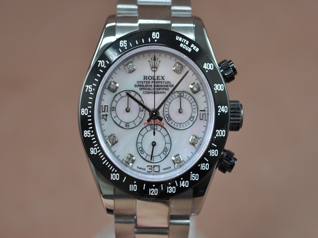 勞力士【男性用】Daytona SS/PVD Pearl blue Asia7750自動機芯搭載5