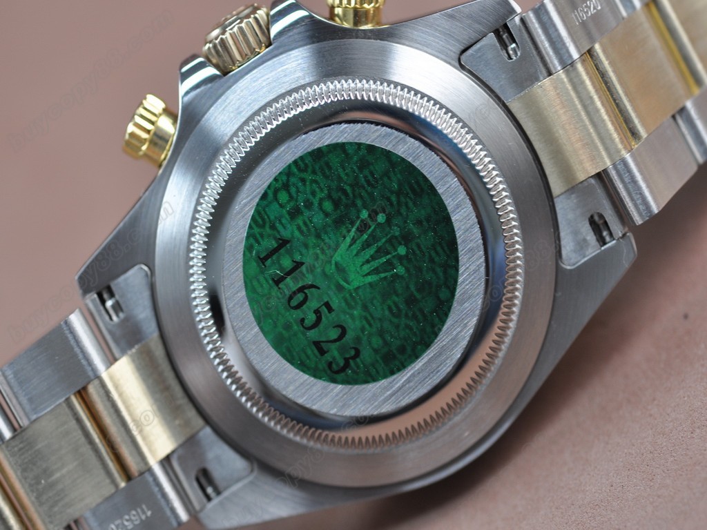 勞力士【男性用】Daytona TT Gold Dial Asia7750自動機芯搭載1