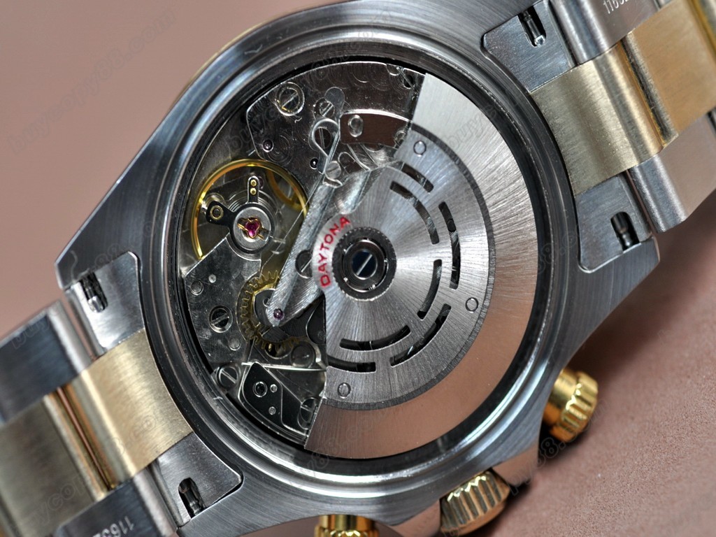 勞力士【男性用】Daytona TT Gold Dial Asia7750自動機芯搭載4