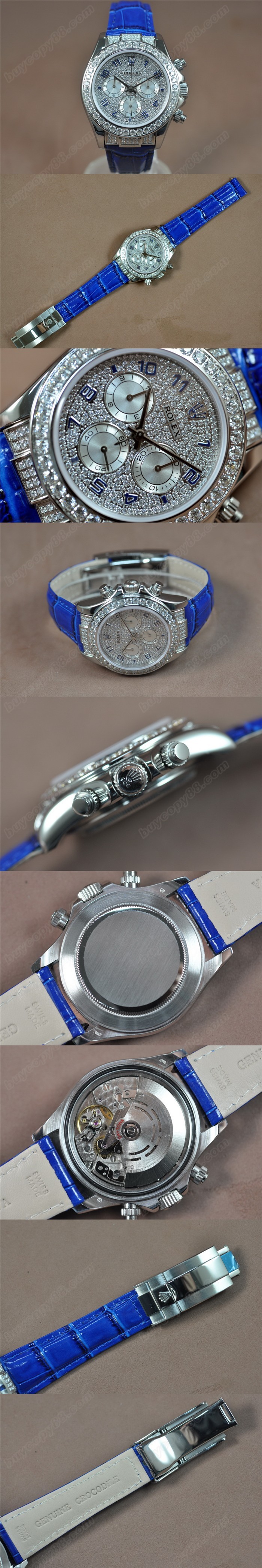 勞力士ROLEX Daytona SS/LE Diamond A-7750 時間測定功能搭載 自動機芯搭載0