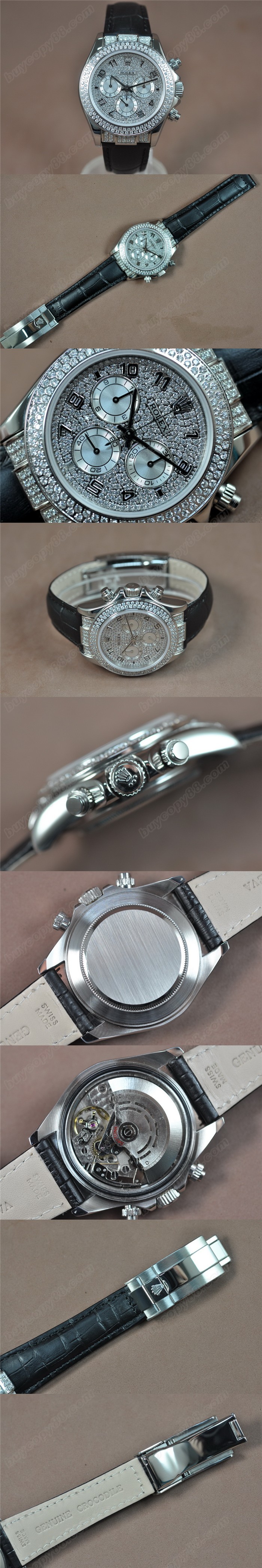 勞力士ROLEX Daytona SS/LE A-7750 時間測定功能搭載 自動機芯搭載0