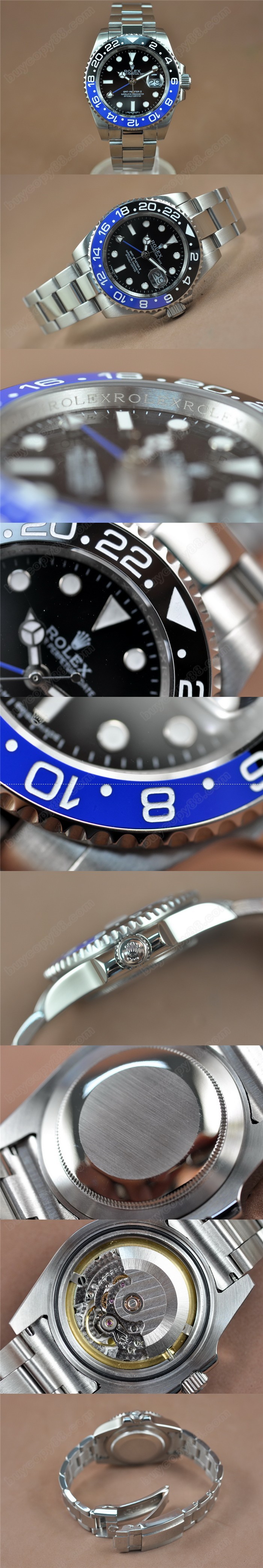 勞力士ROLEX GMT Master A-2836 Auto0