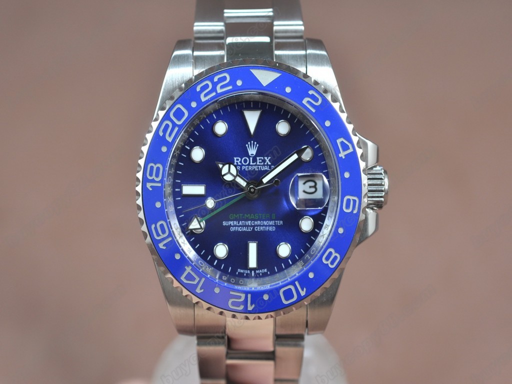 勞力士【男性用】Master SS Ceramiac Bezel Blue Dial Asian2836-2自動機芯搭載0