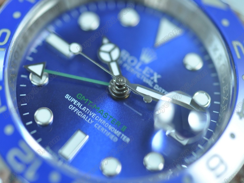 勞力士【男性用】Master SS Ceramiac Bezel Blue Dial Asian2836-2自動機芯搭載3