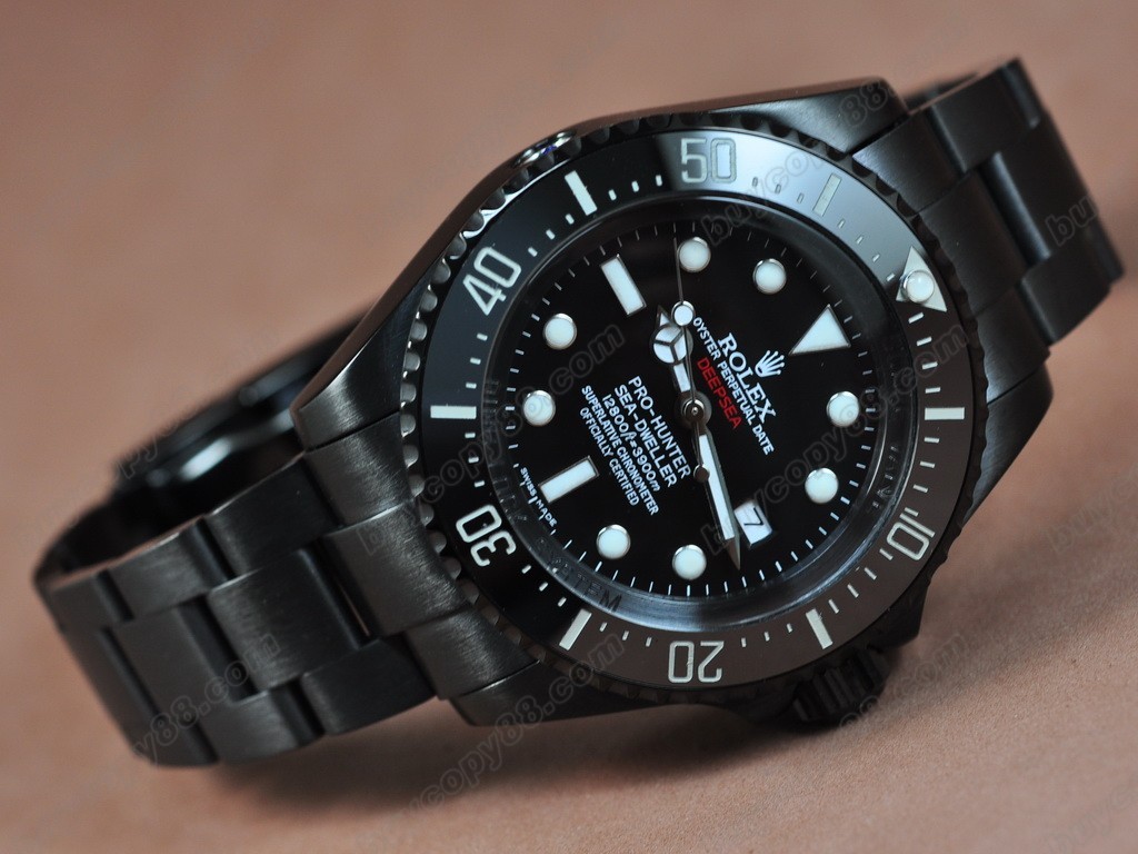 勞力士【男性用】 Pro Hunter Deep Sea PVD Black Dial Asian 2836-2 自動機芯搭載9