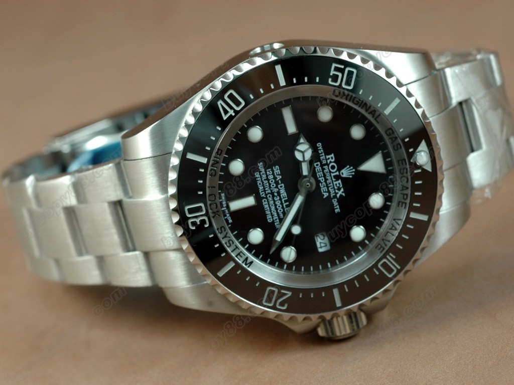 勞力士【男性用】 Deep Sea Dweller SS Black Dial Asian 2836-2 自動機芯搭載9