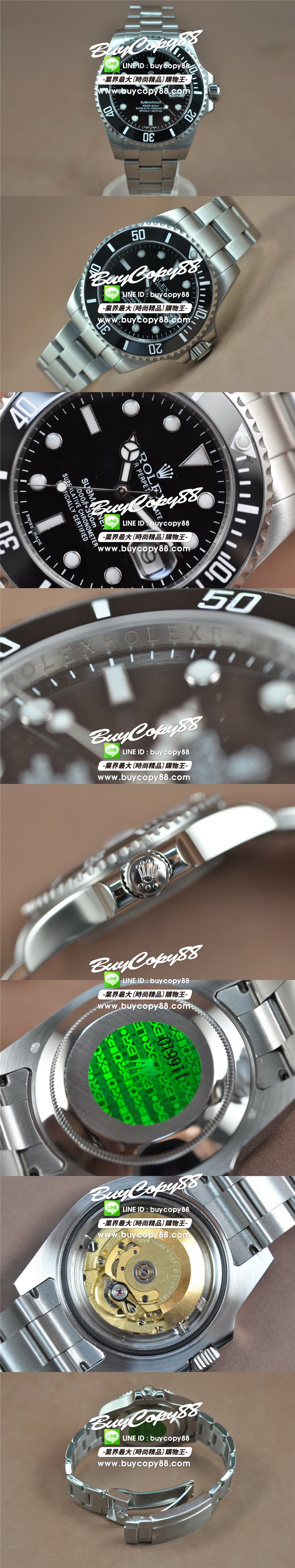 勞力士ROLEX Submariner A-2836-2 Auto0