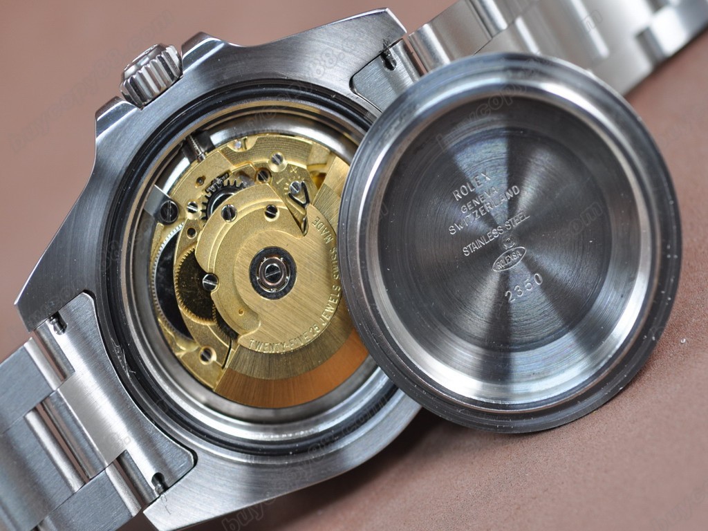 勞力士【男性用】Submariner SS Green Dial Green Ceramic Bezel A-2836-2自動機芯搭載6