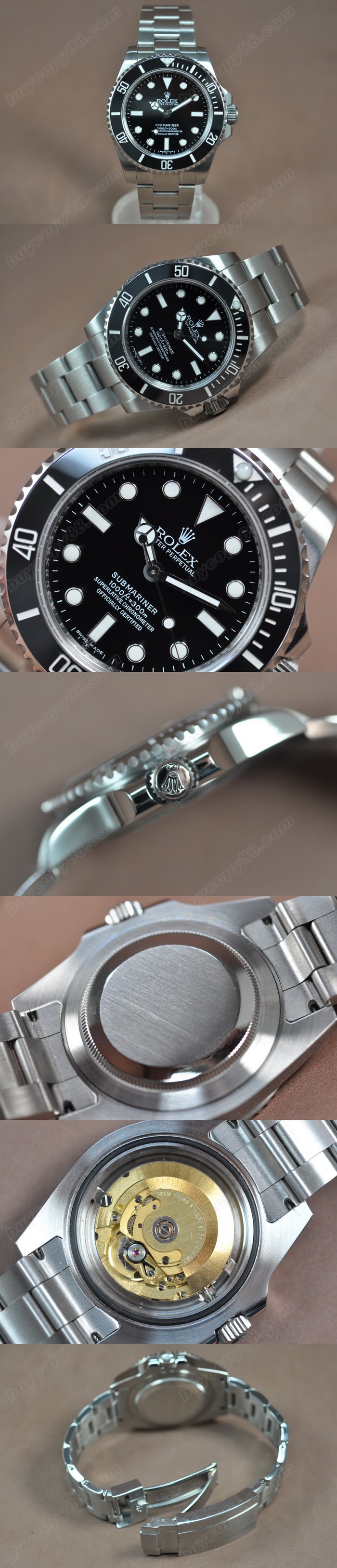 勞力士 Rolex Submariner(Best Version) Black Ceramic Bezel A-2836 自動機芯搭載0