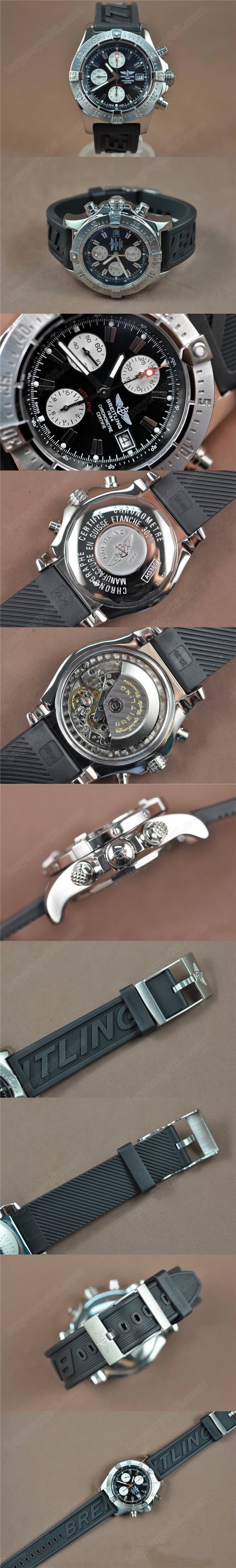 百年靈 Bretling Skyland Avenger Chrono A-7750 Auto0