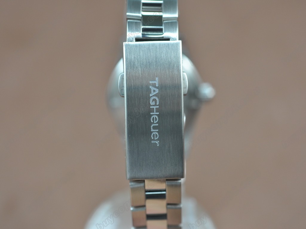 豪雅【女性用】 Aquaracer Ladies SS/SS Pearl blue Swiss Eta 石英機芯搭載3