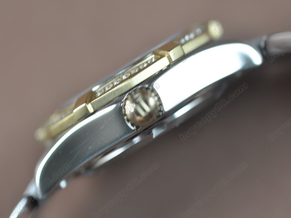 豪雅【女性用】 Aquaracer Ladies TT/Diam Black dial Swiss Eta 石英機芯搭載  3