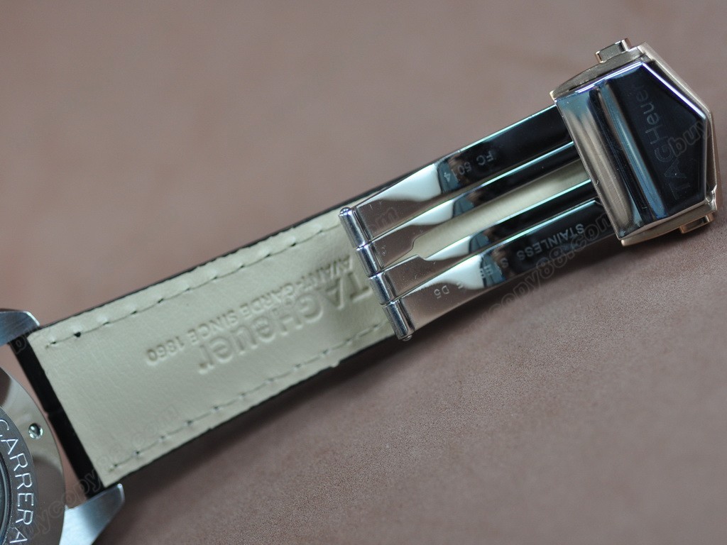 豪雅【男性用】 Grand Carrera RG/LE White A 7750 自動機芯搭載 3