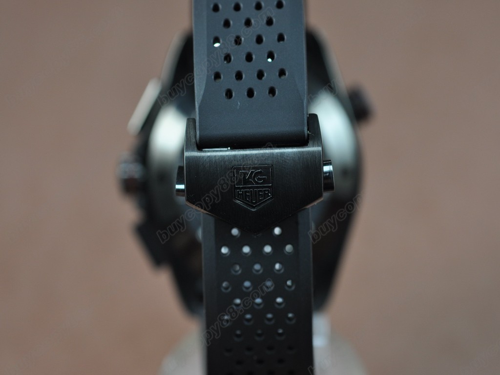 豪雅【男性用】 MadTag Heuer Watches Grand Carrera Calibre 36 DLC/TI/LE Black 自動機芯搭載　7