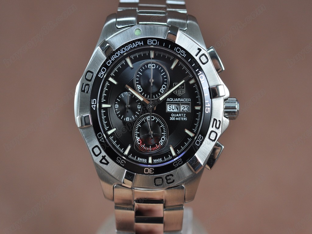 豪雅【男性用】2007 SLR Chrono SS/SS White Asia 7750自動機芯搭載5