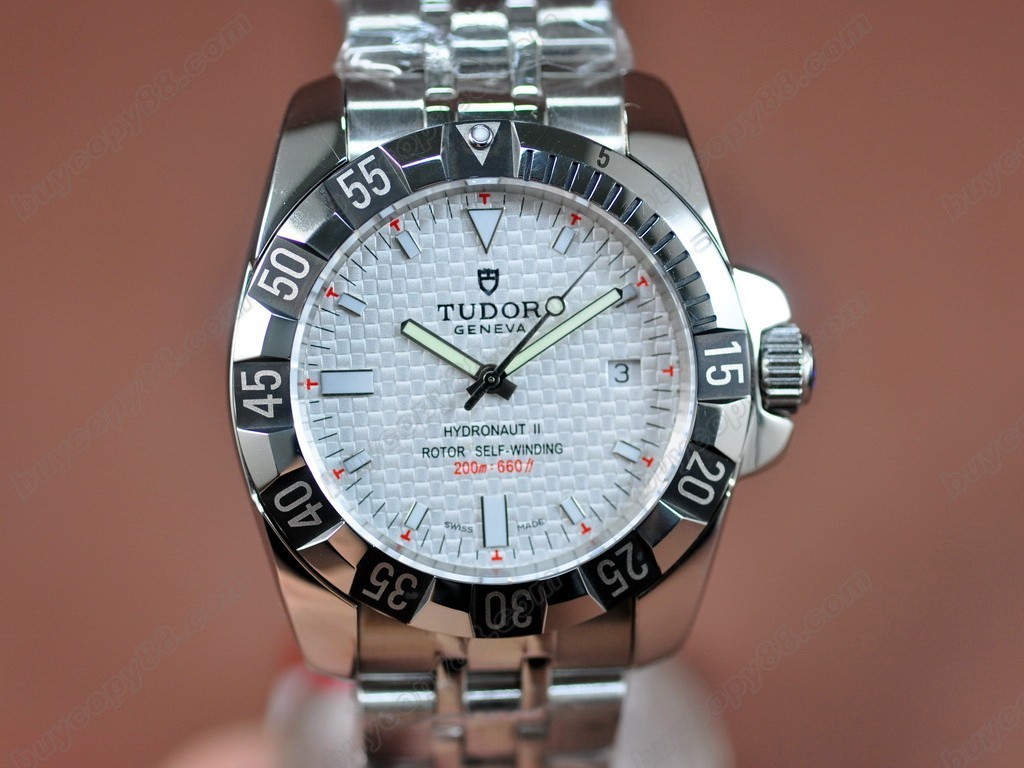 帝舵【男性用】Hydronaut II SS/SS White Asian 2836-2自動機芯搭載1
