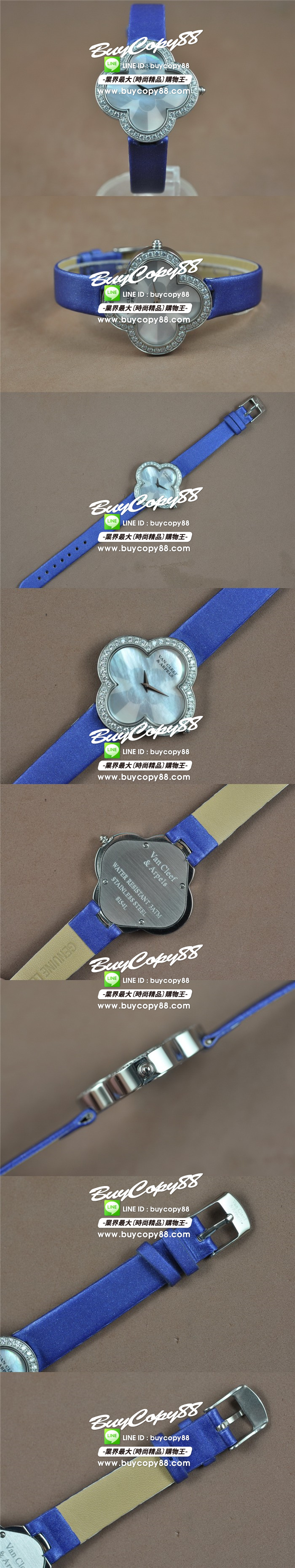 梵克雅寶 Van Cleef & Arpels Alhambra Swiss Quartz0