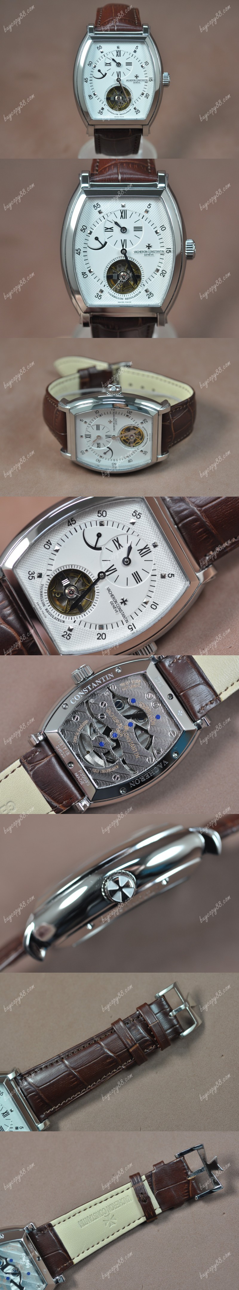 江詩丹頓Vacheron Constantin Malte SS/LE White Dial Asian自動機芯搭載0