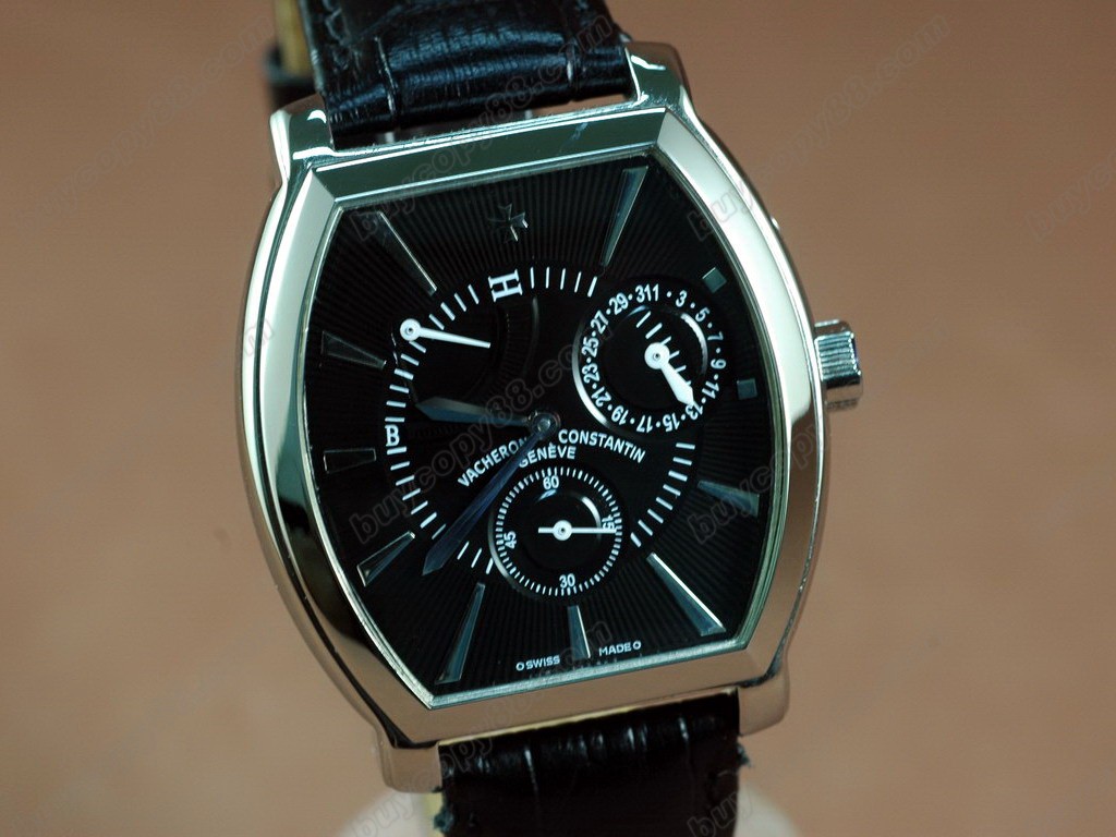 江詩丹頓　【男性用】 SS Case Black Dial 自動機芯搭載3