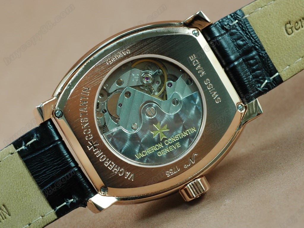 江詩丹頓　【男性用】RG Case Black Dial  自動機芯搭載2