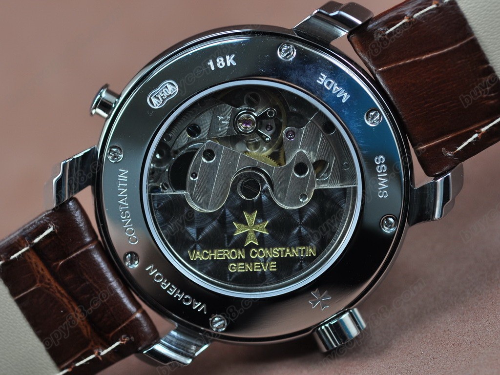 江詩丹頓 【男性用】 Malte Calender SS Asia 自動機芯搭載3