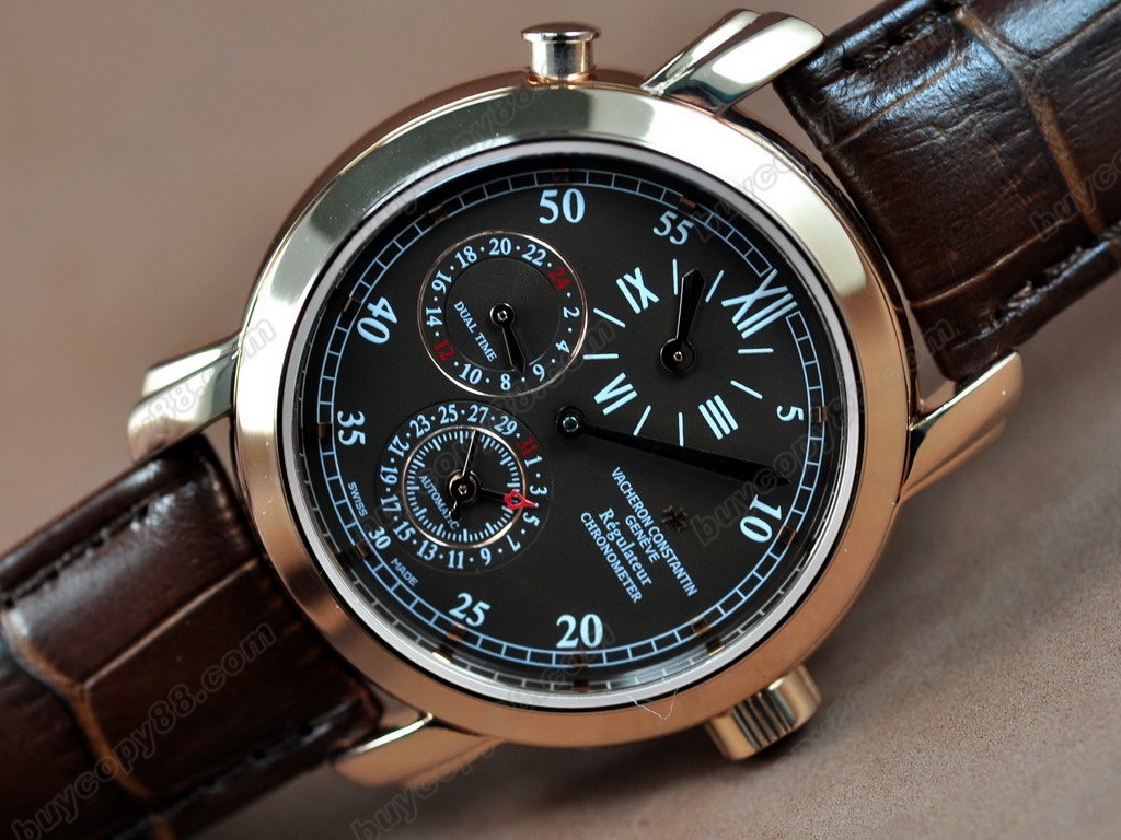 江詩丹頓 【男性用】 Malte Calender RG Asia 自動機芯搭載0