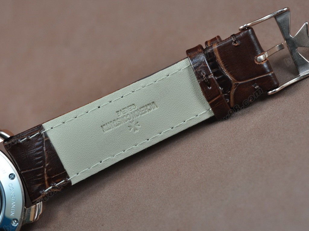 江詩丹頓 【男性用】Malte Calender RG White Asia自動機芯搭載2