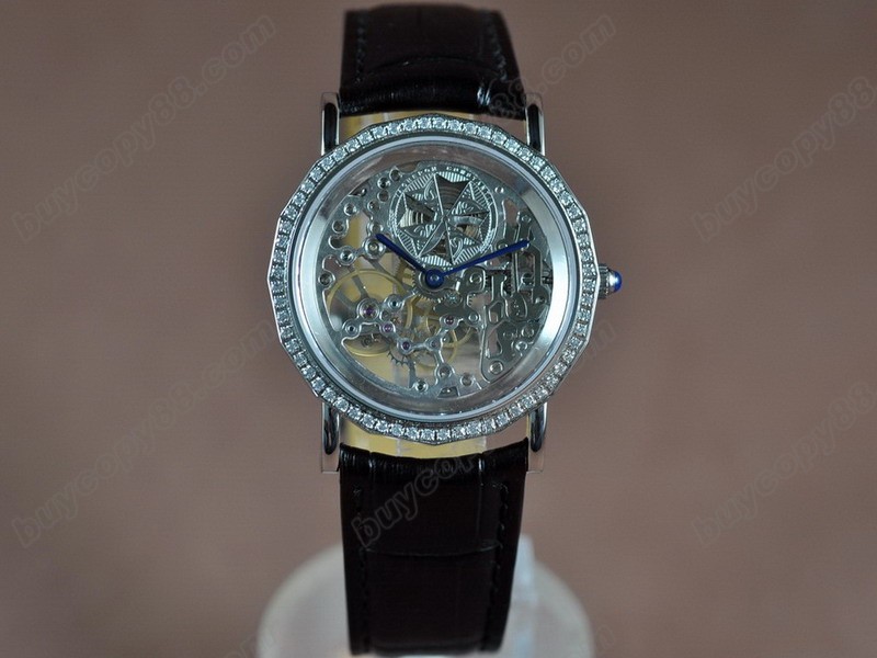 江詩丹頓　【男性用】 Skeletonised Minute Repeater Dim/SS Manual手上鏈搭載1