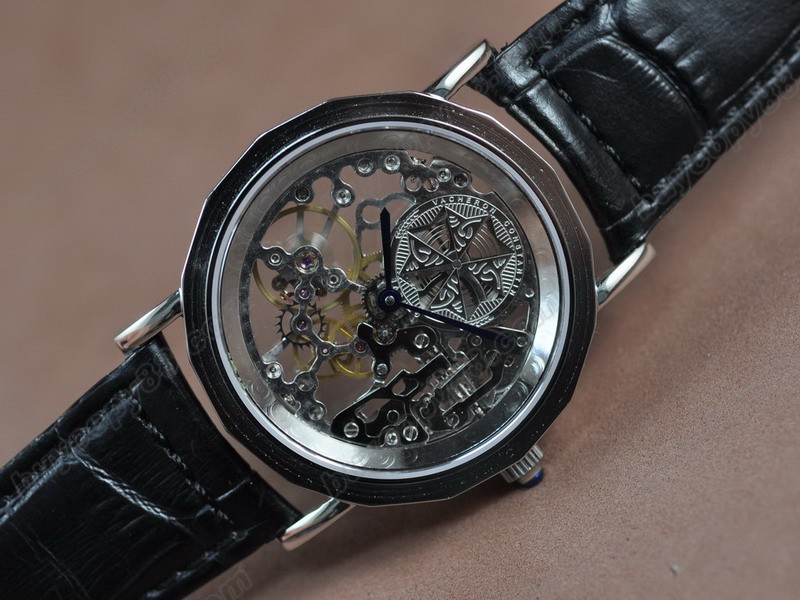 江詩丹頓　【男性用】 Skeletonised Minute Repeater SS Manual 手上鏈搭載4