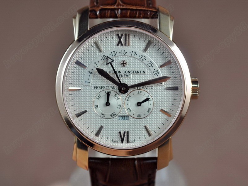 江詩丹頓　【男性用】Perpetual Calender RG Asia自動機芯搭載2
